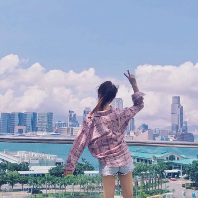 微信唯美女生背影头像✨独家原创设计高清无水印