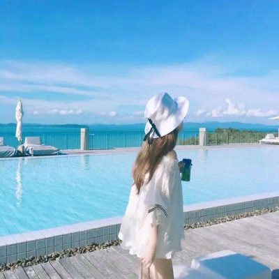 独一无二小清新女生背影头像🌿执着等待系列头像