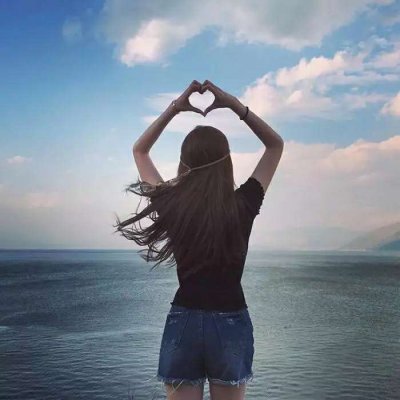 独一无二小清新女生背影头像🌿执着等待系列头像