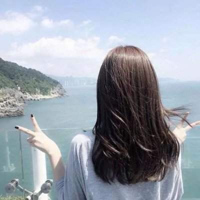 独一无二小清新女生背影头像🌿执着等待系列头像