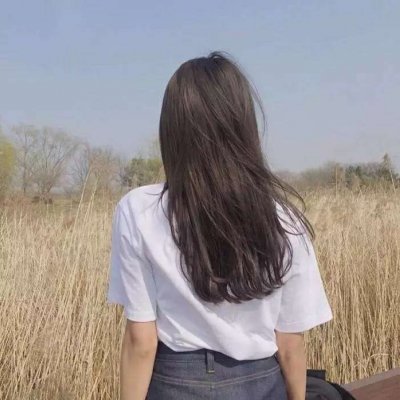 独一无二小清新女生背影头像🌿执着等待系列头像