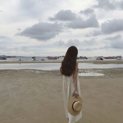 抖音女生唯美背影头像💘人间清醒系列头像
