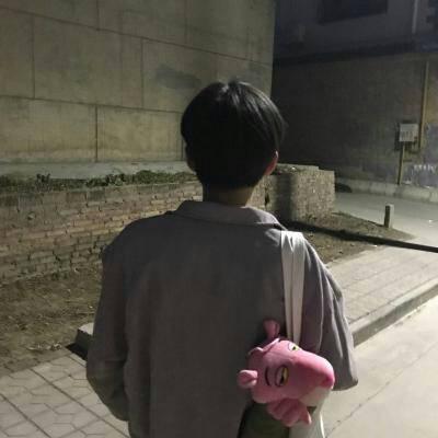 低调情侣背影头像一男一女🐾九命一心系列头像