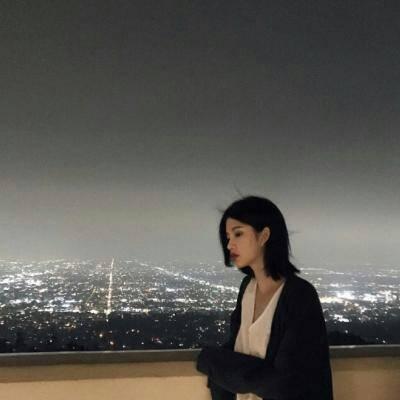 低调情侣背影头像一男一女🐾九命一心系列头像