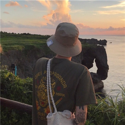 男生伤感霸气背影头像⚡️单身宣言系列
