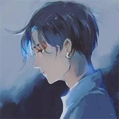 男生动漫帅气背影头像🎌热血少年日系二次元系列