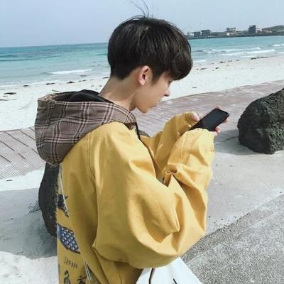 QQ男生个性帅气背影头像🌿干净气质小清新男生专属