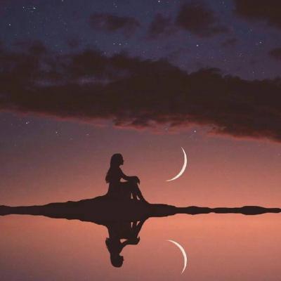 唯美意境女生微信背影头像🌌氛围感侧影全收录