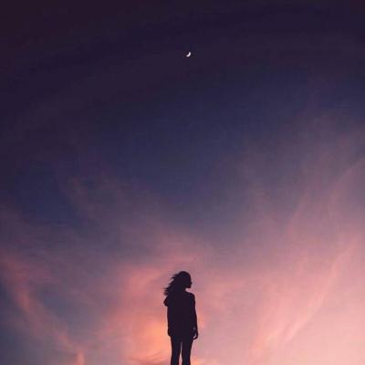唯美意境女生微信背影头像🌌氛围感侧影全收录