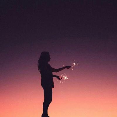 唯美意境女生微信背影头像🌌氛围感侧影全收录