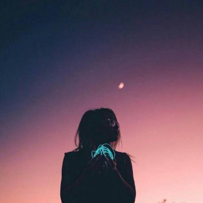 唯美意境女生微信背影头像🌌氛围感侧影全收录