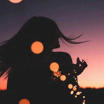 唯美意境女生微信背影头像🌌氛围感侧影全收录