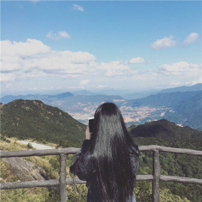 女生唯美小清新背影头像精选🌼治愈系温柔风