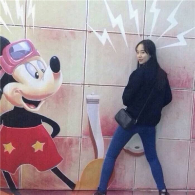 可爱搞怪情侣背影头像大全🤪把甜蜜藏在鬼马动作里