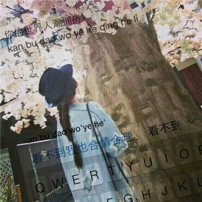 小清新唯美女生键盘背影头像✨指尖流淌的温柔时光