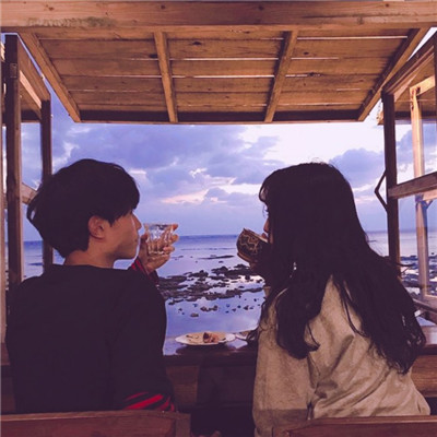 唯美意境情侣背影头像大全✨从黄昏到星空的爱情诗篇
