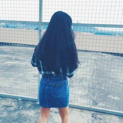 伤感失落女生微信背影头像🌧️心碎无声系列