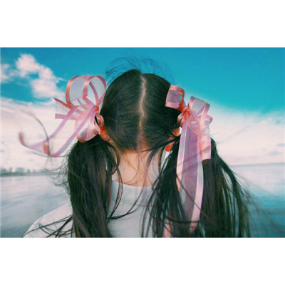 女生唯美意境白边背影头像✨高级留白艺术✨电影感画框设计
