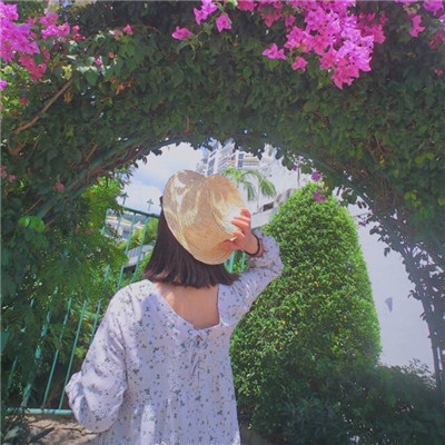 最新版女生小清新花海背影头像🌸春日限定系列✨治愈系繁花意境