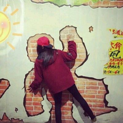 年轻情侣活泼俏皮背影头像👫一人一张互动感✨日常撒糖系列