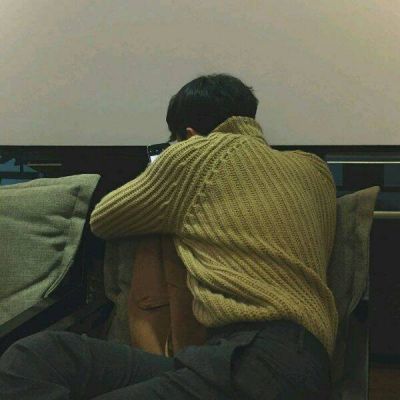 高清微信男生背影头像✨个性伤感风✨破碎感美学意境