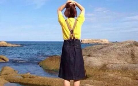 海边女生唯美背影头像🌊治愈系海景✨面朝大海温柔侧影