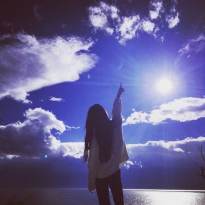微信情侣头像一对两张唯美背影✨双人意境组合