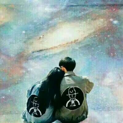 清新唯美背影情侣头像一男一女✨双人意境CP✨专属二人世界