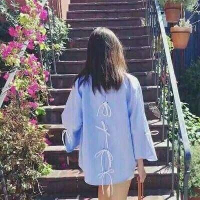 女生长发背影唯美头像🌙愿你听见我名字时眉眼带笑