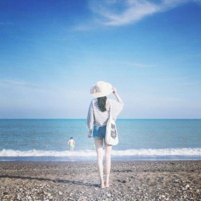 小清新长发电波女生头像📮一辈子情话告白企划