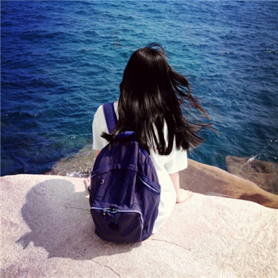 海边伤感女生背影头像🌊「如今最好」意境头像集