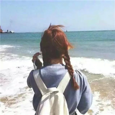 海边伤感女生背影头像🌊「如今最好」意境头像集