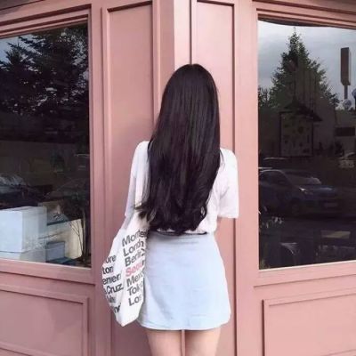 长发电波女生背影头像🌦️共赏晴雨风光意境头像