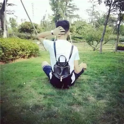 QQ小清新男生背影头像📮「不负美好时光」意境头像集