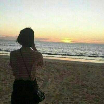 海边情侣背影头像🌊小清新双人头像合集