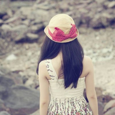 小清新长发女生背影头像🌼唯美意境图片精选