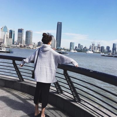 气质女生唯美背影头像🌙「我没心没肺」意境头像集