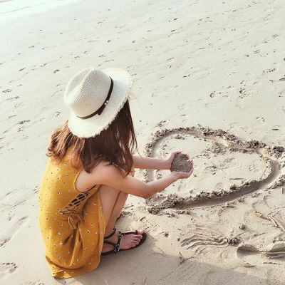 气质女生唯美背影头像🌙「我没心没肺」意境头像集