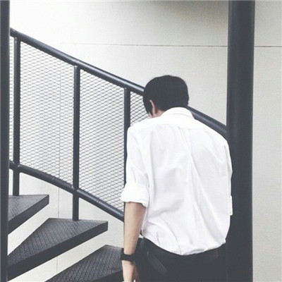 冷酷男生QQ背影头像📷「我不爱你了」意境头像集