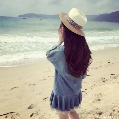 长发女生唯美背影头像🌹「我这一生栽你手里」意境头像
