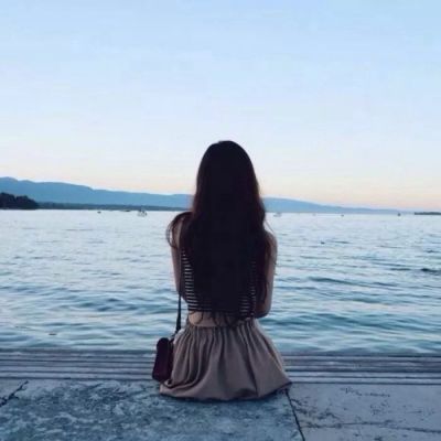 长头发小清新女生背影头像✨星辰眼眸意境头像精选