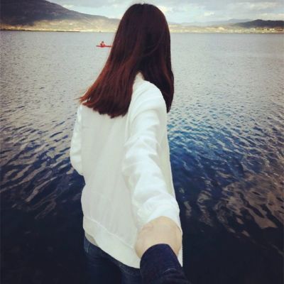 潮流情侣背影头像一对👥帅气男女背影头像组合