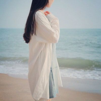 唯美侧脸女生背影头像🎀戴帽子意境头像合集