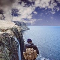 爱旅游的男生背影qq头像🌅帅气全身图片大全【氛围感旅行专题】