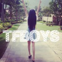 tfboys头像女生专用🌟推出带字闺蜜背影系列