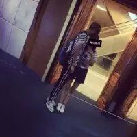 QQ情侣头像一对两张📚主打校园风双人背影设计
