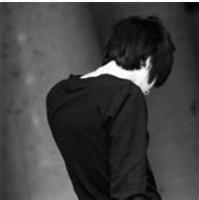 qq男生头像黑暗系高冷🖤精选黑白帅气背影系列