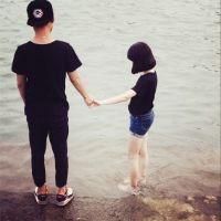 QQ情侣头像两人一张一对两张👫精选双人背影QQ头像合集
