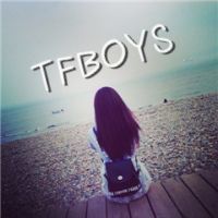 女生头像tfboys带字背影🌟专属四叶草的带字背影头像