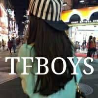 女生头像tfboys带字背影🌟专属四叶草的带字背影头像